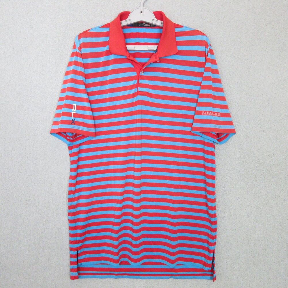 RLX Ralph Lauren Polo Shirt Mens M Ponte Vedra Inn & Club Golf Performance